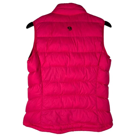 Mountain Hardware Women's Ratio Duck Down Full Zip Vest in Magenta Pink Size M - Picture 8 of 8